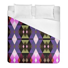 Geometric Abstract Background Art Duvet Cover (full/ Double Size)