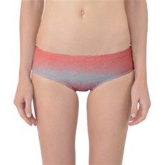 Orange Stripes Colorful Background Textile Cotton Cloth Pattern Stripes Colorful Orange Neo Classic Bikini Bottoms by Nexatart