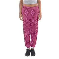 Fusia Abstract Background Element Diamonds Women s Jogger Sweatpants by Nexatart