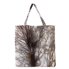 Tree Art Artistic Tree Abstract Background Grocery Tote Bag