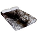 Tree Art Artistic Tree Abstract Background Fitted Sheet (California King Size) View2