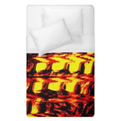 Yellow Seamless Abstract Brick Background Duvet Cover (single Size) by Nexatart