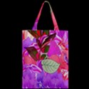 Abstract Design With Hummingbirds Zipper Classic Tote Bag View2