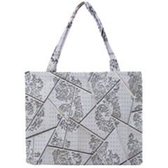 The Abstract Design On The Xuzhou Art Museum Mini Tote Bag by Nexatart