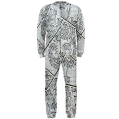 The Abstract Design On The Xuzhou Art Museum Onepiece Jumpsuit (men)  by Nexatart