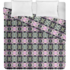 Colorful Pixelation Repeat Pattern Duvet Cover Double Side (king Size)