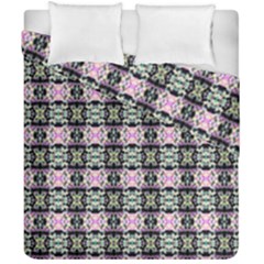 Colorful Pixelation Repeat Pattern Duvet Cover Double Side (california King Size)