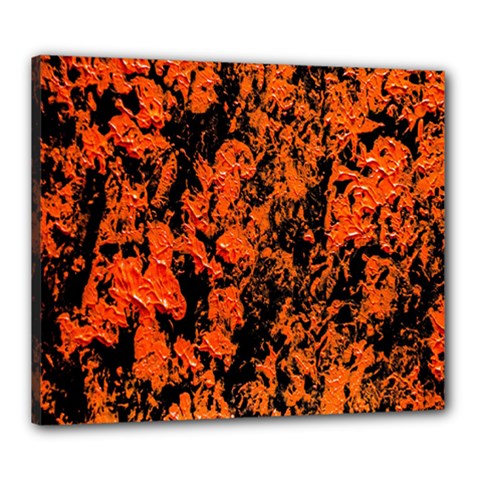 Abstract Orange Background Canvas 24  x 20 