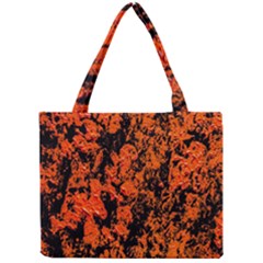 Abstract Orange Background Mini Tote Bag