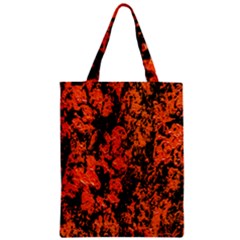 Abstract Orange Background Zipper Classic Tote Bag