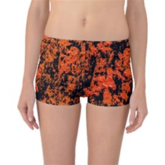 Abstract Orange Background Boyleg Bikini Bottoms