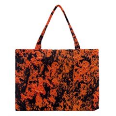 Abstract Orange Background Medium Tote Bag