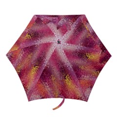 Red Seamless Abstract Background Mini Folding Umbrellas by Nexatart