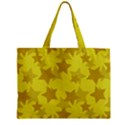 Yellow Star Zipper Mini Tote Bag View1