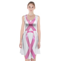 Breast Cancer Ribbon Pink Racerback Midi Dress by Mariart