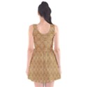 Chess Dark Wood Seamless Scoop Neck Skater Dress View2