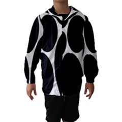 Dalmatian Black Spot Stone Hooded Wind Breaker (kids) by Mariart