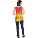 Firewall Bridge Signal Yellow Red Sleeveless Tunic View2