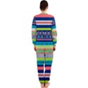 Aztec Triangle Chevron Wave Plaid Circle Color Rainbow OnePiece Jumpsuit (Ladies)  View2