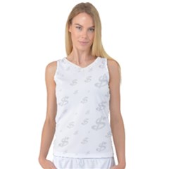 Dollar Sign Transparent Women s Basketball Tank Top by Mariart