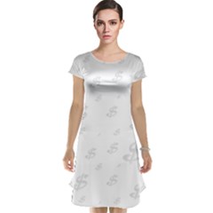 Dollar Sign Transparent Cap Sleeve Nightdress by Mariart