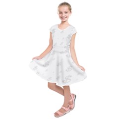 Dollar Sign Transparent Kids  Short Sleeve Dress by Mariart