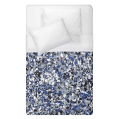 Electric Blue Blend Stone Glass Duvet Cover (Single Size)