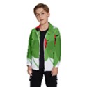 Insect Flower Floral Animals Green Red Wind Breaker (Kids) View2