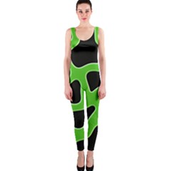 Abstract Shapes A Completely Seamless Tile Able Background Onepiece Catsuit by Nexatart