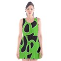 Abstract Shapes A Completely Seamless Tile Able Background Scoop Neck Skater Dress View1