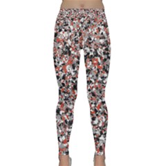 Hurley Mix Electric Electric Red Blend Classic Yoga Leggings by Mariart