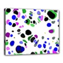 Colorful Random Blobs Background Canvas 20  x 16  View1