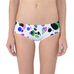 Colorful Random Blobs Background Classic Bikini Bottoms by Nexatart