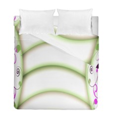 Abstract Background Duvet Cover Double Side (full/ Double Size)