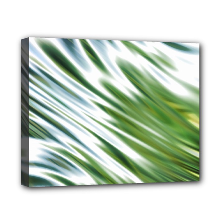 Fluorescent Flames Background Light Effect Abstract Canvas 10  x 8 