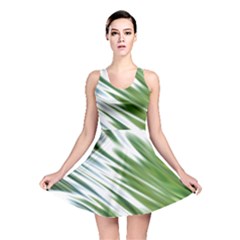 Fluorescent Flames Background Light Effect Abstract Reversible Skater Dress by Nexatart