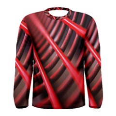 Abstract Of A Red Metal Chair Men s Long Sleeve Tee