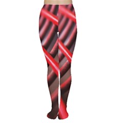 Abstract Of A Red Metal Chair Women s Tights