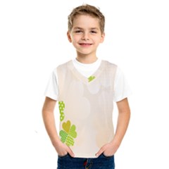 Leaf Polka Dot Green Flower Star Kids  Sportswear