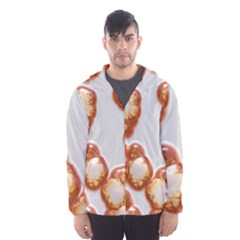 Abstract Texture A Completely Seamless Tile Able Background Design Hooded Wind Breaker (men) by Nexatart