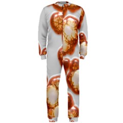 Abstract Texture A Completely Seamless Tile Able Background Design Onepiece Jumpsuit (men)  by Nexatart