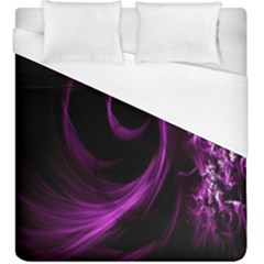 Purple Flower Floral Duvet Cover (king Size)