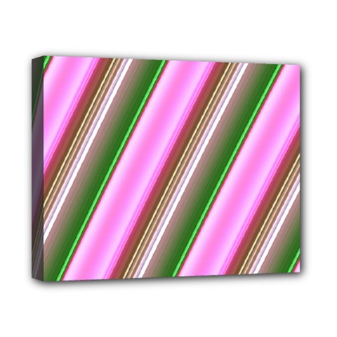 Pink And Green Abstract Pattern Background Canvas 10  X 8  by Nexatart