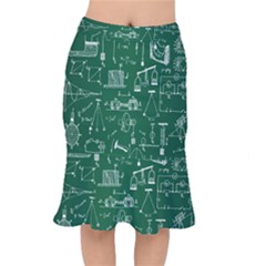 Scientific Formulas Board Green Mermaid Skirt