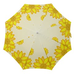 Sunflowers Flower Floral Yellow Straight Umbrellas by Mariart