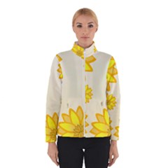 Sunflowers Flower Floral Yellow Winterwear by Mariart