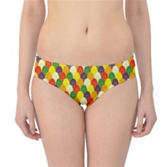 Flower Floral Sunflower Color Rainbow Yellow Purple Red Green Hipster Bikini Bottoms by Mariart