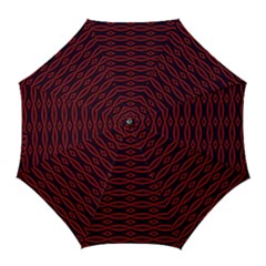 Repeated Tapestry Pattern Abstract Repetition Golf Umbrellas by Nexatart