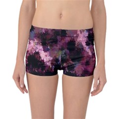 Grunge Purple Abstract Texture Reversible Bikini Bottoms by Nexatart