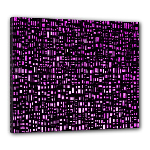 Purple Denim Background Pattern Canvas 24  X 20  by Nexatart